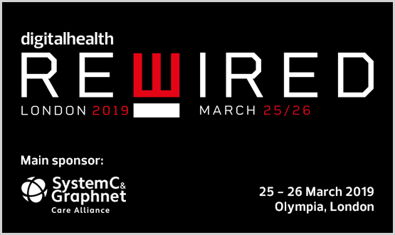 Digital Health Rewired: 25 - 26 March 2019, Olympia London