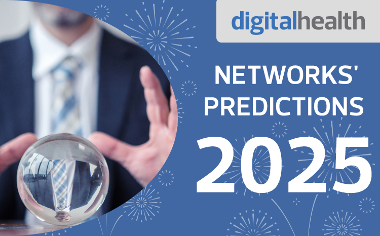 Digital Health predictions 2025 - man looks in crystal ball